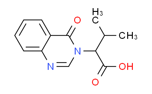 CAS No. 880810-89-9, 3-methyl-2-(4-oxo-3(4H)-quinazolinyl)butanoic acid
