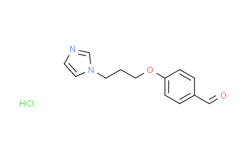 CAS No. 1609409-36-0, 4-[3-(1H-imidazol-1-yl)propoxy]benzaldehyde hydrochloride