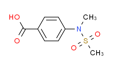 CAS No. 200393-68-6, 4-[methyl(methylsulfonyl)amino]benzoic acid