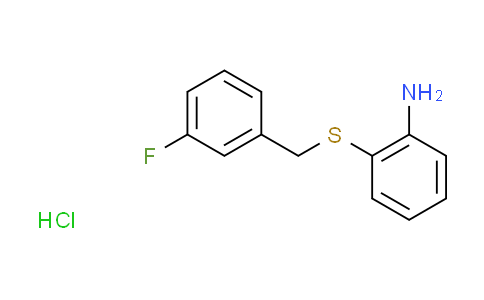 CAS No. 1049757-56-3, {2-[(3-fluorobenzyl)thio]phenyl}amine hydrochloride