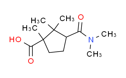 CAS No. 91691-00-8, 3-[(dimethylamino)carbonyl]-1,2,2-trimethylcyclopentanecarboxylic acid