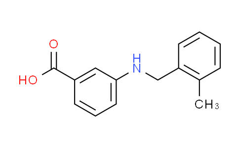 CAS No. 915923-22-7, 3-[(2-methylbenzyl)amino]benzoic acid