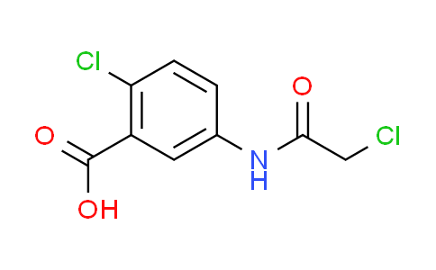 CAS No. 869950-77-6, 2-chloro-5-[(chloroacetyl)amino]benzoic acid