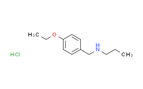 CAS No. 1049677-98-6, N-(4-ethoxybenzyl)-1-propanamine hydrochloride