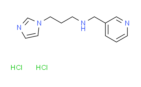 CAS No. 1224165-66-5, [3-(1H-imidazol-1-yl)propyl](3-pyridinylmethyl)amine dihydrochloride
