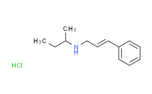 CAS No. 1159698-17-5, sec-butyl[(2E)-3-phenyl-2-propen-1-yl]amine hydrochloride