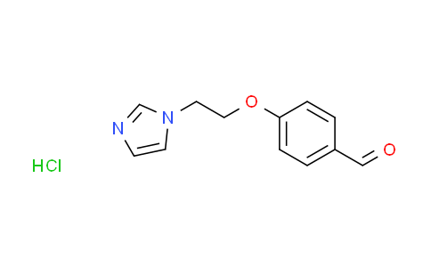 CAS No. 1609409-04-2, 4-[2-(1H-imidazol-1-yl)ethoxy]benzaldehyde hydrochloride