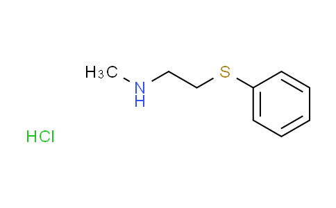 CAS No. 114458-72-9, N-methyl-2-(phenylthio)ethanamine hydrochloride
