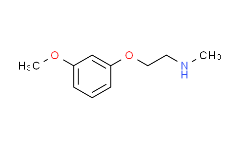 CAS No. 120998-52-9, 2-(3-methoxyphenoxy)-N-methylethanamine