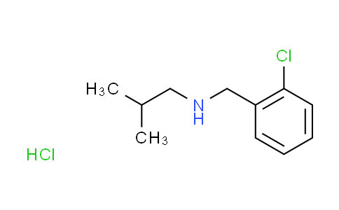 CAS No. 1050076-04-4, N-(2-chlorobenzyl)-2-methyl-1-propanamine hydrochloride