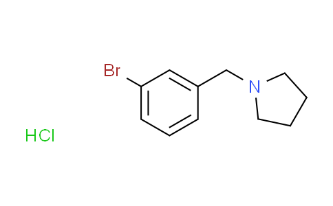 CAS No. 1638221-36-9, 1-(3-bromobenzyl)pyrrolidine hydrochloride