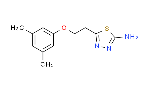 CAS No. 915920-78-4, 5-[2-(3,5-dimethylphenoxy)ethyl]-1,3,4-thiadiazol-2-amine