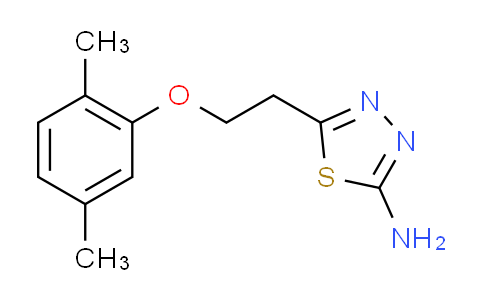 CAS No. 915921-54-9, 5-[2-(2,5-dimethylphenoxy)ethyl]-1,3,4-thiadiazol-2-amine