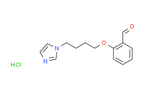 CAS No. 1609409-37-1, 2-[4-(1H-imidazol-1-yl)butoxy]benzaldehyde hydrochloride