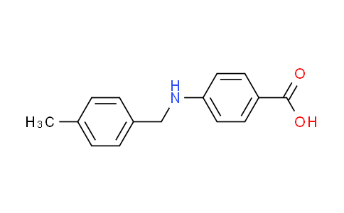 CAS No. 64518-48-5, 4-[(4-methylbenzyl)amino]benzoic acid