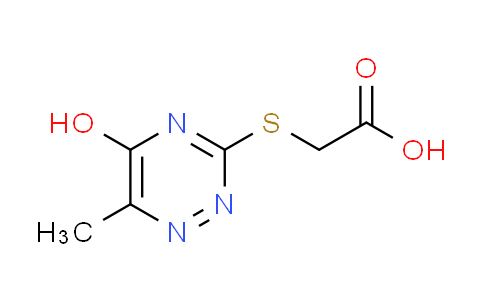 CAS No. 1566-33-2, [(5-hydroxy-6-methyl-1,2,4-triazin-3-yl)thio]acetic acid