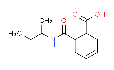 CAS No. 1212091-63-8, 6-[(sec-butylamino)carbonyl]-3-cyclohexene-1-carboxylic acid
