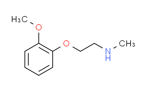 CAS No. 72955-82-9, 2-(2-methoxyphenoxy)-N-methylethanamine