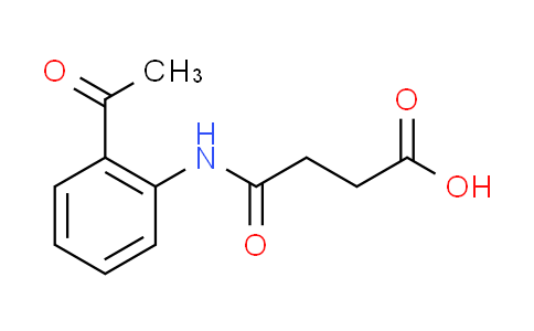 CAS No. 41242-37-9, 4-[(2-acetylphenyl)amino]-4-oxobutanoic acid
