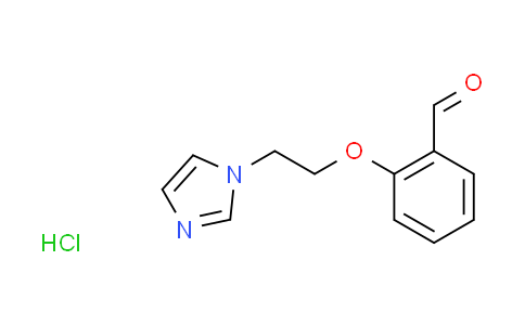 CAS No. 1609403-43-1, 2-[2-(1H-imidazol-1-yl)ethoxy]benzaldehyde hydrochloride
