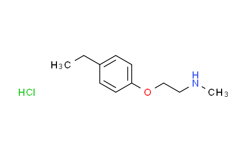 CAS No. 1269127-58-3, [2-(4-ethylphenoxy)ethyl]methylamine hydrochloride