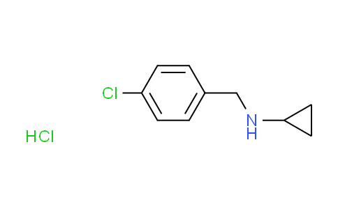 CAS No. 1158263-30-9, N-(4-chlorobenzyl)cyclopropanamine hydrochloride