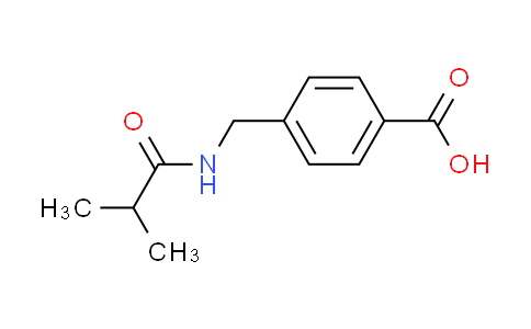 CAS No. 908495-37-4, 4-[(isobutyrylamino)methyl]benzoic acid