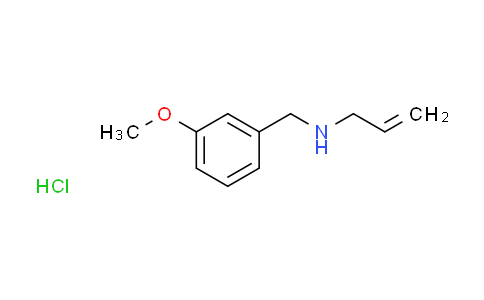 CAS No. 1158262-72-6, N-(3-methoxybenzyl)-2-propen-1-amine hydrochloride