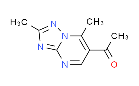 CAS No. 727997-38-8, 1-(2,7-dimethyl[1,2,4]triazolo[1,5-a]pyrimidin-6-yl)ethanone