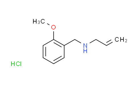 CAS No. 1049678-37-6, N-(2-methoxybenzyl)-2-propen-1-amine hydrochloride