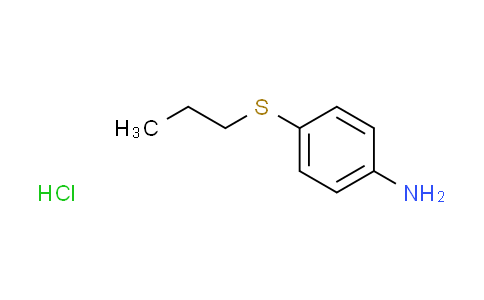 CAS No. 91267-24-2, [4-(propylthio)phenyl]amine hydrochloride