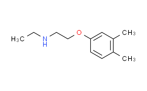 CAS No. 915921-62-9, 2-(3,4-dimethylphenoxy)-N-ethylethanamine