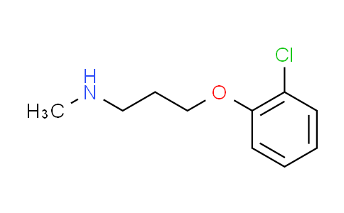 CAS No. 883547-84-0, 3-(2-chlorophenoxy)-N-methyl-1-propanamine