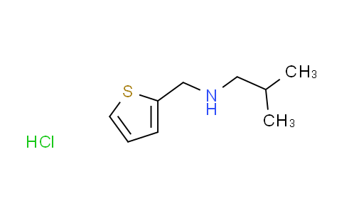 CAS No. 1049678-06-9, 2-methyl-N-(2-thienylmethyl)-1-propanamine hydrochloride