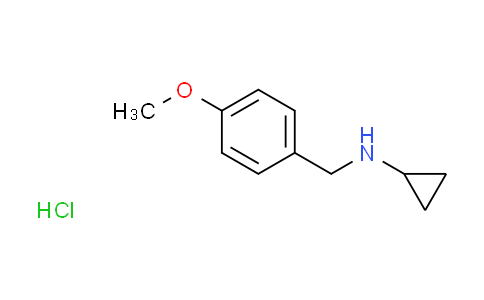 CAS No. 197456-34-1, N-(4-methoxybenzyl)cyclopropanamine hydrochloride