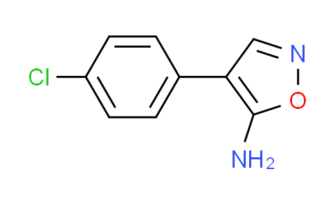 CAS No. 64047-49-0, 4-(4-chlorophenyl)-5-isoxazolamine