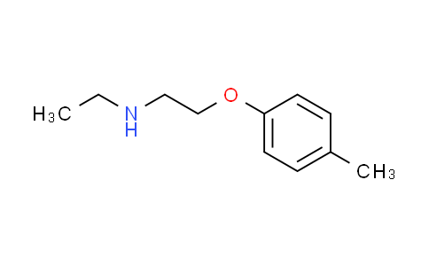 CAS No. 915920-87-5, N-ethyl-2-(4-methylphenoxy)ethanamine
