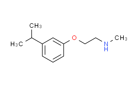 CAS No. 915920-90-0, 2-(3-isopropylphenoxy)-N-methylethanamine