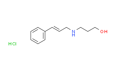CAS No. 1159698-09-5, 3-{[(2E)-3-phenyl-2-propen-1-yl]amino}-1-propanol hydrochloride