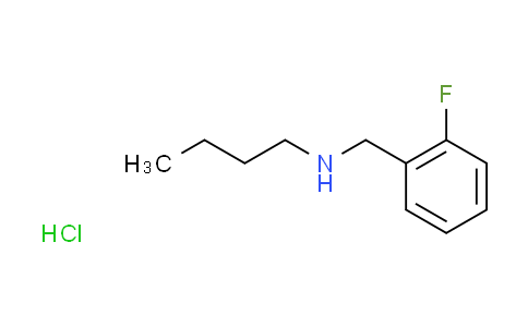 CAS No. 1049773-05-8, N-(2-fluorobenzyl)-1-butanamine hydrochloride