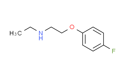 CAS No. 915924-17-3, N-ethyl-2-(4-fluorophenoxy)ethanamine