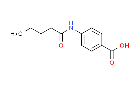 CAS No. 100390-76-9, 4-(pentanoylamino)benzoic acid