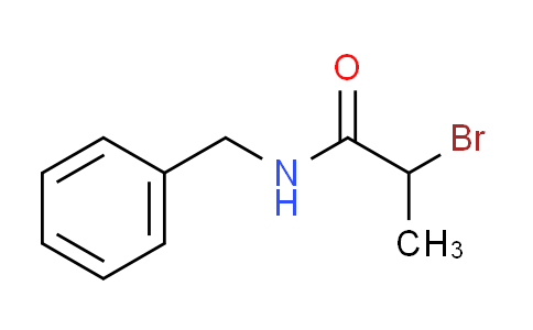 CAS No. 6653-71-0, N-benzyl-2-bromopropanamide
