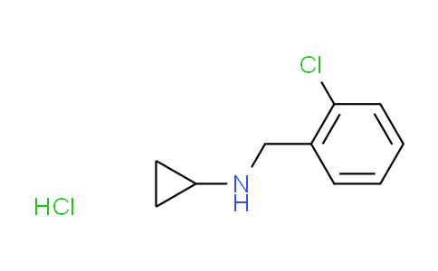 CAS No. 1184999-03-8, N-(2-chlorobenzyl)cyclopropanamine hydrochloride