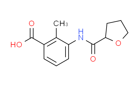 CAS No. 876890-63-0, 2-methyl-3-[(tetrahydro-2-furanylcarbonyl)amino]benzoic acid
