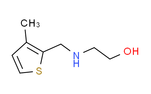CAS No. 869941-84-4, 2-{[(3-methyl-2-thienyl)methyl]amino}ethanol