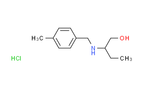 CAS No. 1048673-55-7, 2-[(4-methylbenzyl)amino]-1-butanol hydrochloride