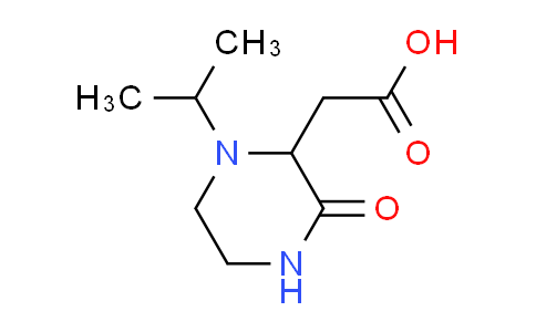 CAS No. 1024618-84-5, (1-isopropyl-3-oxo-2-piperazinyl)acetic acid