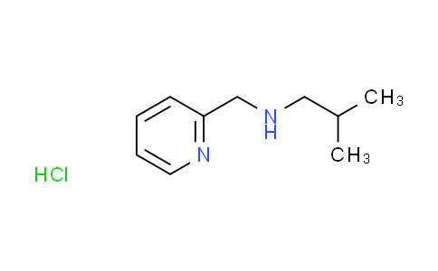 CAS No. 1049713-09-8, 2-methyl-N-(2-pyridinylmethyl)-1-propanamine hydrochloride