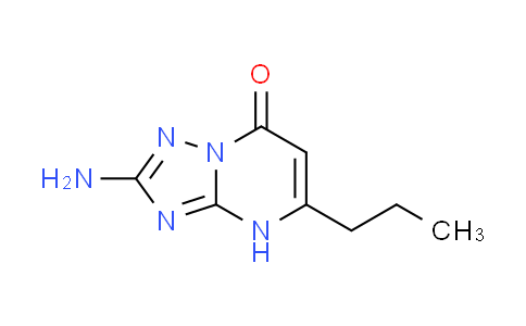 CAS No. 891035-96-4, 2-amino-5-propyl[1,2,4]triazolo[1,5-a]pyrimidin-7(4H)-one